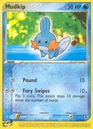 Mudkip 060/109 Ruby and Sapphire - Common