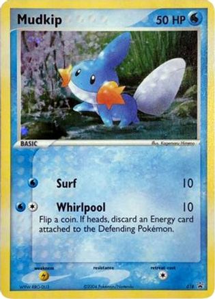 Mudkip - 018 (EX Deck Tin) - Holofoil Nintendo Promos - Promo