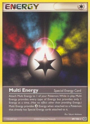 Multi Energy - Reverse Holofoil Emerald - Rare