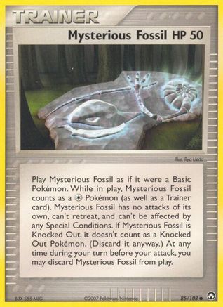 Mysterious Fossil Power Keepers - Common