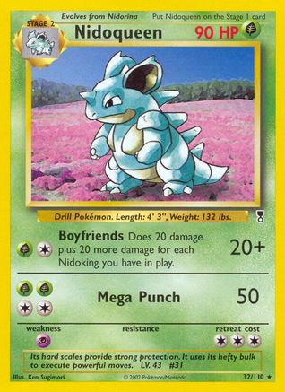 Nidoqueen Legendary Collection - Rare