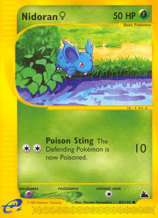Nidoran F (82) Skyridge - Common