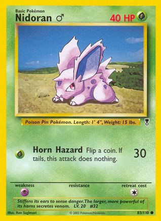 Nidoran M Legendary Collection - Common