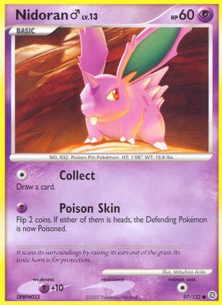 Nidoran M Secret Wonders - Common