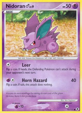 Nidoran M Rising Rivals - Common