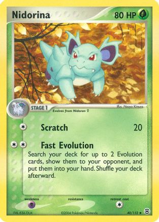 Nidorina FireRed & LeafGreen - Uncommon