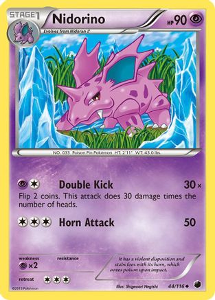 Nidorino Plasma Freeze - Uncommon