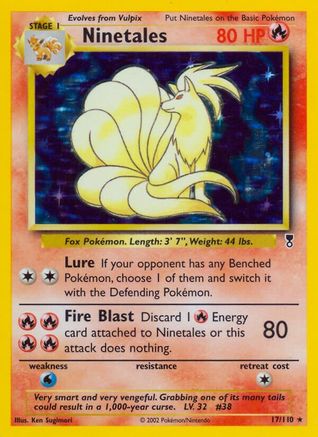 Ninetales - Holofoil Legendary Collection - Holo Rare