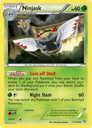 Ninjask Dragons Exalted - Uncommon