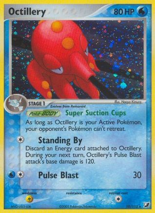 Octillery - Holofoil Unseen Forces - Holo Rare