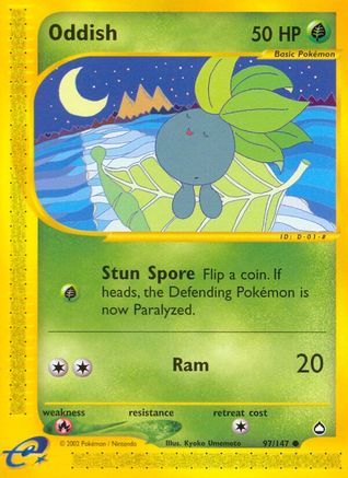 Oddish Aquapolis - Common