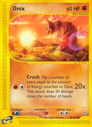 Onix 098/147 Aquapolis - Common