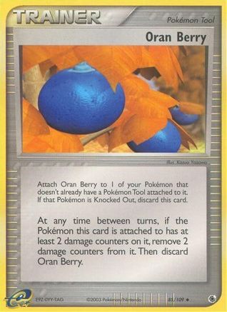 Oran Berry Ruby and Sapphire - Uncommon