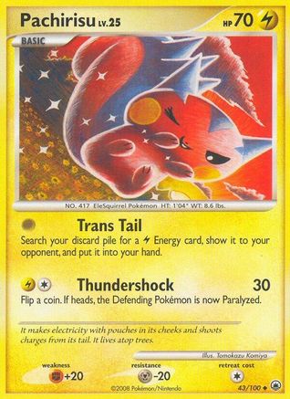 Pachirisu 043/100 Majestic Dawn - Uncommon