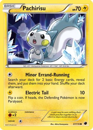 Pachirisu 037 Plasma Freeze - Common