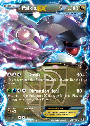 Palkia EX (Team Plasma) - Holofoil Plasma Blast - Ultra Rare