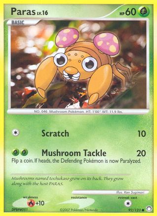 Paras Mysterious Treasures - Common