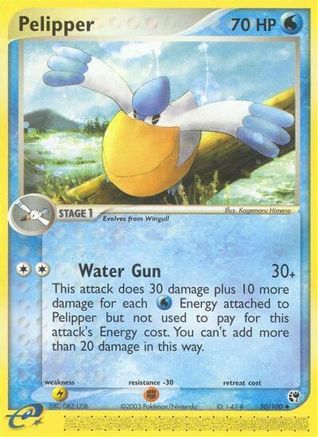 Pelipper - Reverse Holofoil Sandstorm - Uncommon