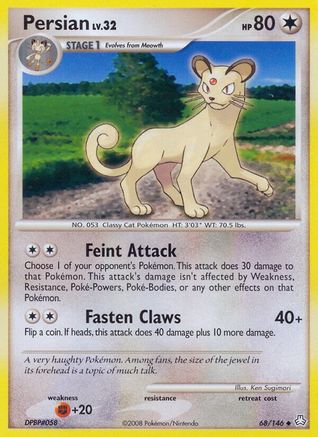 Persian - Reverse Holofoil Legends Awakened - Uncommon