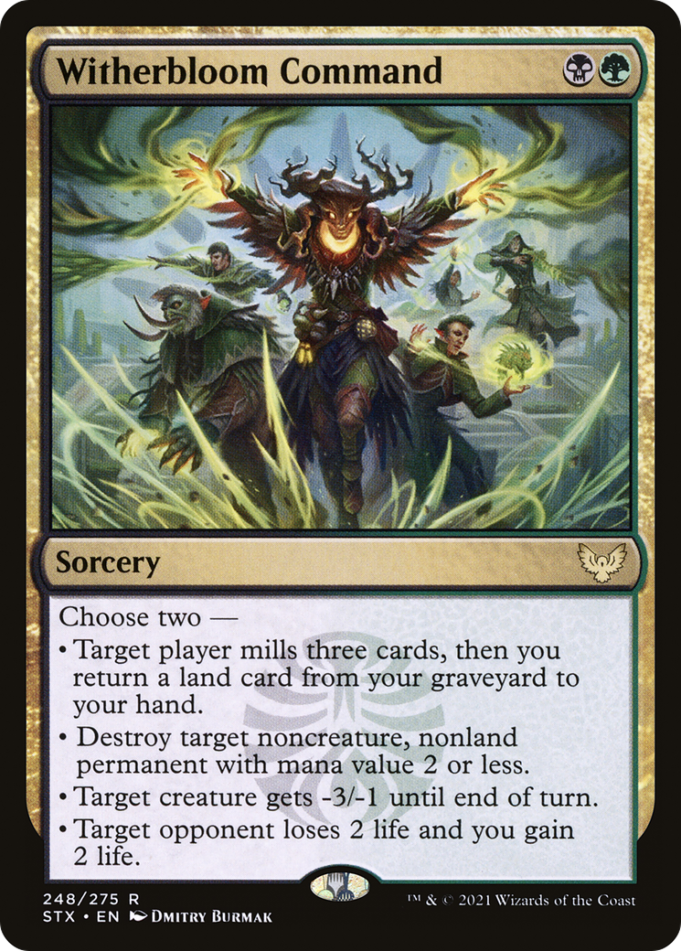 Witherbloom Command (STX-248) - Strixhaven: School of Mages