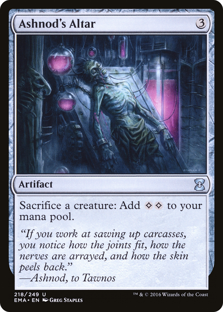 Ashnod's Altar (EMA-218) - Eternal Masters