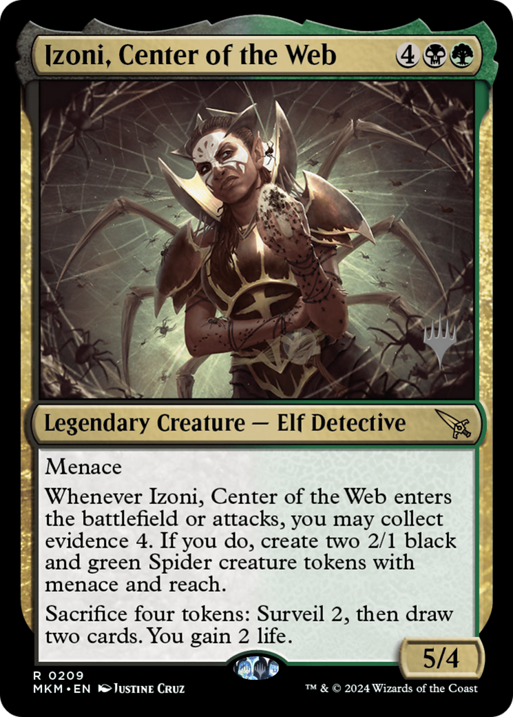 Izoni, Center of the Web (PPMKM-209) - Murders at Karlov Manor Promos