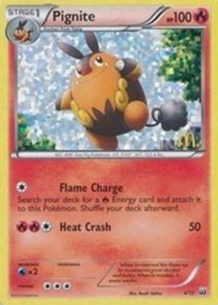 Pignite - 4/12/12 - Holofoil McDonalds Promos 2012 - Promo