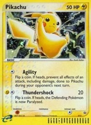 Pikachu (EX Series Collector's Tin) 012 - Holofoil Nintendo Promos - Promo