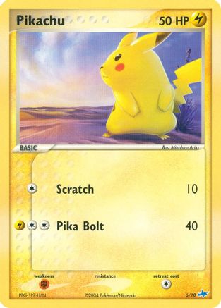 Pikachu 006 EX Trainer Kit 1 Latias & Latios - Common