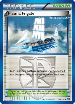 Plasma Frigate (Team Plasma) - Reverse Holofoil Plasma Storm - Uncommon