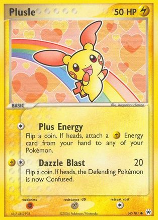 Plusle 069 - Reverse Holofoil Hidden Legends - Common