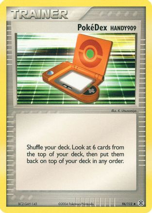 PokeDex (HANDY909) FireRed & LeafGreen - Uncommon