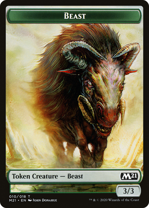 Beast (TM21-010) - Core Set 2021 Tokens