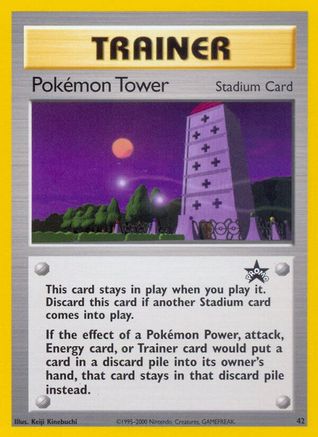 Pokemon Tower 042 WoTC Promo - Promo