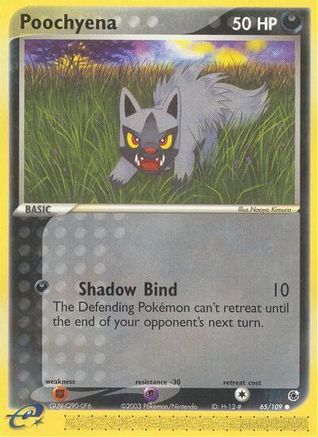 Poochyena - 65/109/109 Ruby and Sapphire - Common