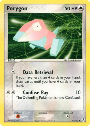 Porygon - Reverse Holofoil FireRed & LeafGreen - Uncommon