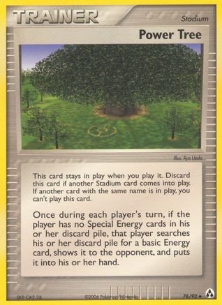 Power Tree - Reverse Holofoil Legend Maker - Uncommon