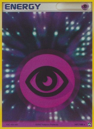 Psychic Energy - Holofoil Power Keepers - Rare