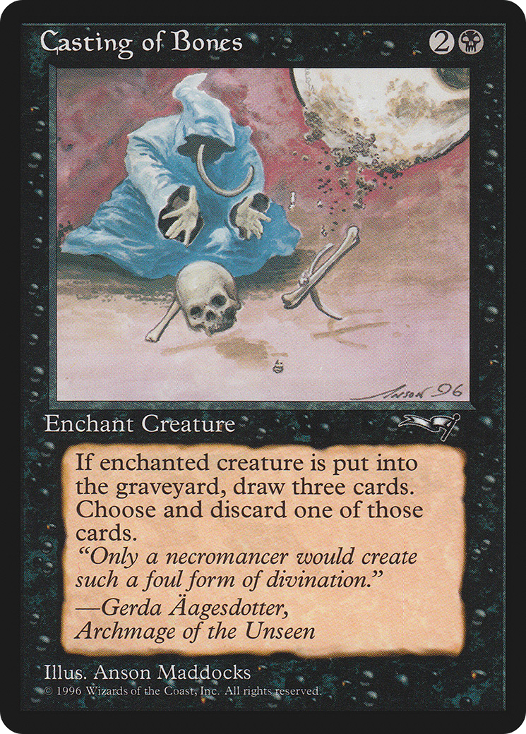 Casting of Bones (Hooded Figure) (ALL-003) - Alliances