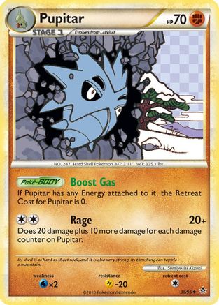 Pupitar (38) Unleashed - Uncommon