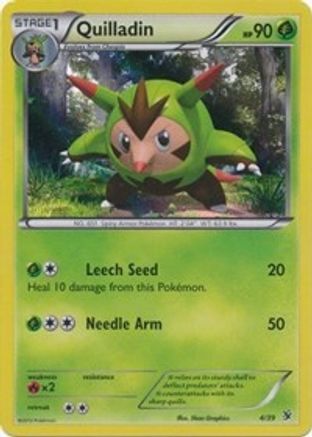 Quilladin - Holofoil Kalos Starter Set - Common