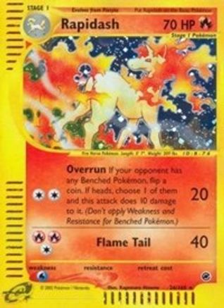 Rapidash (26) - Holofoil Expedition - Holo Rare