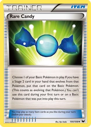 Rare Candy/108 - Reverse Holofoil Dark Explorers - Uncommon