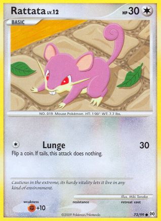 Rattata 073 Arceus - Common