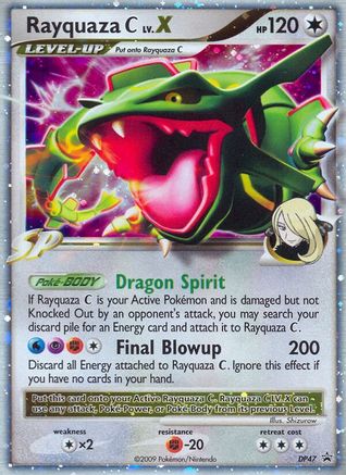 Rayquaza C LV.X - DP47 - Holofoil Diamond and Pearl Promos - Promo