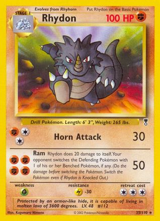 Rhydon Legendary Collection - Rare