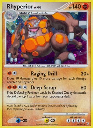Rhyperior - Holofoil Supreme Victors - Holo Rare