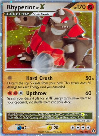 Rhyperior LV.X - Holofoil Legends Awakened - Ultra Rare