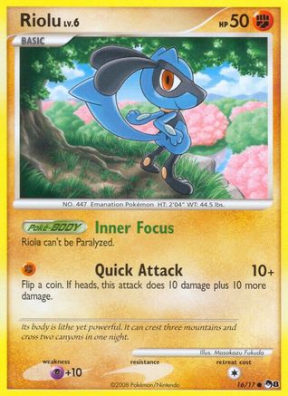 Riolu 016 POP Series 8 - Common