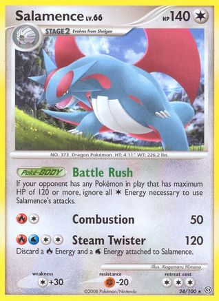 Salamence Stormfront - Rare